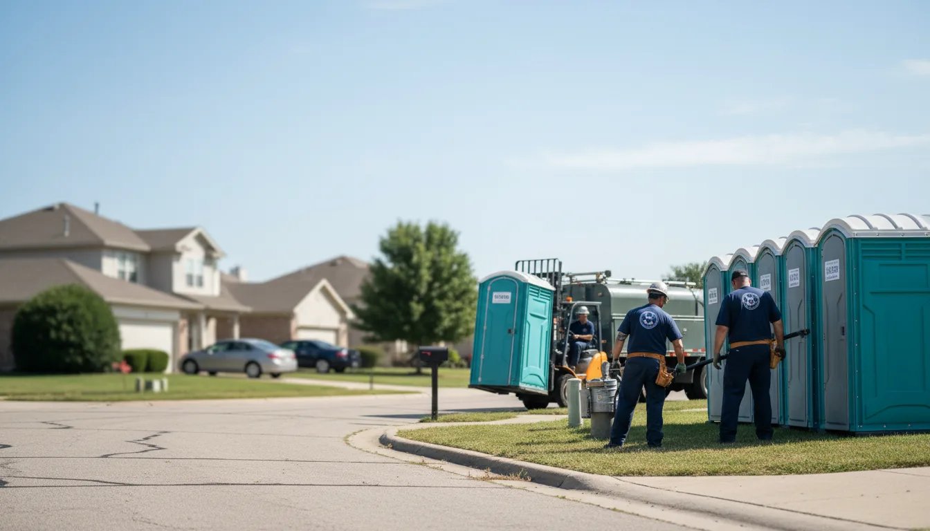 Porta Potty Rental in Hoyt, KS near me